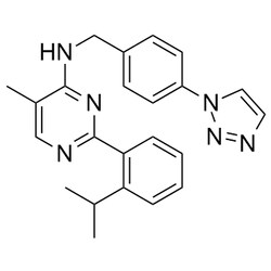 Apexbio Technology LLC&nbsp;ML-323(Synonyms: ML323, ML 323, USP1 inhibitor ML323, ML-323 USP1-UAF1 inhibitor, USP1/UAF1 inhibitor ML323), 10mM (in 1mL DMSO), CAS: 1572414-83-5.