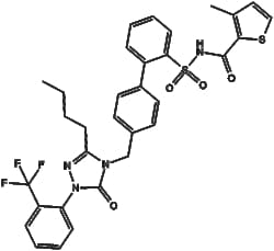Apexbio Technology LLC&nbsp;L-161,982(Synonyms: L-161982, L161982, EP4 Receptor Antagonist L-161982, EP4 antagonist L-161982), 1mg, CAS: 147776-06-5.