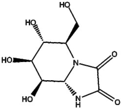 Apexbio Technology LLC&nbsp;Kifunensine(Synonyms: Kif, Kifu, Kifunensin, KY-12420, Mannosidase inhibitor Kifunensine), 50mg, CAS: 109944-15-2.