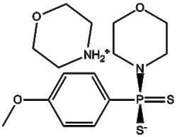 Apexbio Technology LLC&nbsp;GYY 4137 morpholine salt(Synonyms: GYY4137, Morpholin-4-ium 4-methoxyphenyl(morpholino)phosphinodithioate, GYY-4137), 10mM (in 1mL DMSO), CAS: 106740-09-4.