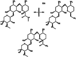 Apexbio Technology LLC&nbsp;Gentamycin Sulfate(Synonyms: Garamycin, Gentamicin sulfate, Gentamycin sulphate, Garamycin sulfate, Gentacin), 1g, CAS: 1405-41-0.