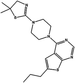 Apexbio Technology LLC&nbsp;MI-2(Synonyms: Menin-MLL Inhibitor MI-2, MI2, MI 2, Menin inhibitor MI-2), 200mg, CAS: 1271738-62-5.