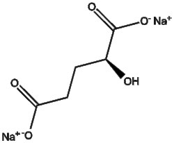 Apexbio Technology LLC&nbsp;L-a-Hydroxyglutaric acid disodium salt(Synonyms: Disodium L-alpha-hydroxyglutarate, L-alpha-Hydroxyglutaric acid disodium salt), 10mg, CAS: 63512-50-5.