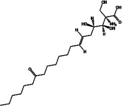 Apexbio Technology LLC&nbsp;Myriocin(Synonyms: ISP-1, Thermozymocidin, Antibiotic ISP-1, Mycelia Sterilia metabolite), 25mg, CAS: 35891-70-4.