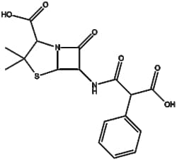 Apexbio Technology LLC&nbsp;Carbenicillin(Synonyms: Pyopen, Carbenicillin Sodium, Alpha-Carboxybenzylpenicillin, Carboxybenzylpenicillin), 5g, CAS: B3412.