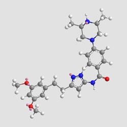 Apexbio Technology LLC&nbsp;Go 6983(Synonyms: GO-6983, GO6983, PKC Inhibitor GO 6983, Pan-PKC Inhibitor GO-6983, PKC inhibitor GO6983, 133053-19-7), 10mM (in 1mL DMSO), CAS: 133053-19-7.