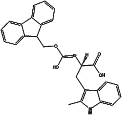 Apexbio Technology LLC&nbsp;Fmoc-D-2-Me-Trp(Synonyms: Fmoc-D-2-Methyltryptophan, Fmoc-D-2-Me-Trp-OH, N-alpha-Fmoc-D-2-Me-Trp, Fmoc-D-α-Methyltryptophan), 1g, CAS: 196808-79-4.