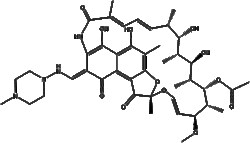 Apexbio Technology LLC&nbsp;Rifampin(Synonyms: Rifampicin, Rifaldazine, Rifadin, Rimactane, Rifoldin, Rofact, Rifamycin AMP, Riforal), 1g, CAS: 13292-46-1.