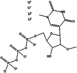 Apexbio Technology LLC N1-Methyl-2'-O-Methylpseudo-UTP(Synonyms: N1-Methyl-2'-O-Methylpseudo-UTP,