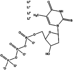 Apexbio Technology LLC&nbsp;2-Thio-dTTP(Synonyms: 2-Thio-2'-deoxythymidine-5'-triphosphate, 2-Thio-dTTP, 2-Thio-thymidine-5'-triphosphate), 100ul (100 mM).