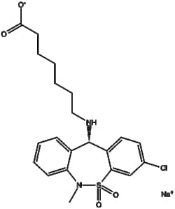 Apexbio Technology LLC Tianeptine sodium(Synonyms: Stablon, Coaxil, Tatinol,