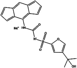 Apexbio Technology LLC MCC950 sodium(Synonyms: CP-456773 sodium, CRID3 sodium, MCC-950 sodium, MCC950 sodium salt), 50mg, CAS: 256373-96-3.