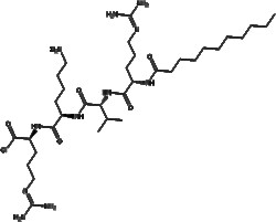 Apexbio Technology LLC&nbsp;Decanoyl-RVKR-CMK(Synonyms: Dec-RVKR-CMK, Decanoyl-Arg-Val-Lys-Arg-chloromethylketone), 500ug, CAS: 150113-99-8.