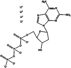 Apexbio Technology LLC&nbsp;2-Amino-dATP(Synonyms: 2-Amino-2'-deoxyadenosine-5'-triphosphate, 2-Amino-dATP nucleotide), 10ul (100 mM).