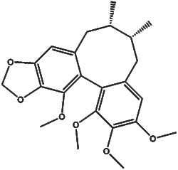 Apexbio Technology LLC&nbsp;Schizandrin B(Synonyms: Schisandrin B, Gomisin N, γ-Schisandrin, Schizandrol B, Wuweizisu-B), 100mg, CAS: 61281-37-6.