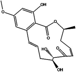 Apexbio Technology LLC (5Z)-7-Oxozeaenol(Synonyms: (5Z)-7-Oxozeaenol, 7-Oxozeaenol,