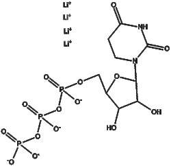 Apexbio Technology LLC&nbsp;5,6-Dihydro-UTP(Synonyms: 5,6-Dihydrouridine-5'-triphosphate, DHU-TP, 5,6-DHUTP, Dihydrouridine triphosphate), 100ul (100 mM).