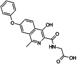 Apexbio Technology LLC FG-4592 (ASP1517) 808118-40-3 10mM (in 1mL DMSO)