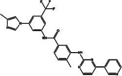 Apexbio Technology LLC Nilotinib(AMN-107) 641571-10-0 10mM (in 1mL DMSO)