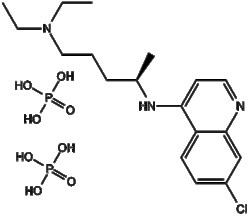 Apexbio Technology LLC Chloroquine diphosphate 50-63-5 10mM (in 1mL H2O)