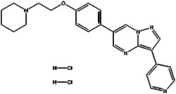 Apexbio Technology LLC Dorsomorphin 2HCl 1219168-18-9 50mg
