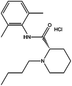 Apexbio Technology LLC Bupivacaine HCl 18010-40-7 10mM (in 1mL DMSO)