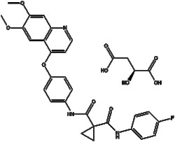 Apexbio Technology LLC&nbsp;Cabozantinib malate (XL184) 1140909-48-3 10mM (in 1mL DMSO)