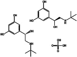 Apexbio Technology LLC&nbsp;Terbutaline Sulfate 23031-32-5  10mM (in 1mL H2O)