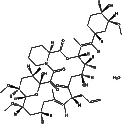 Apexbio Technology LLC Tacrolimus monohydrate 109581-93-3 100mg