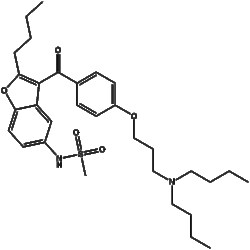 Apexbio Technology LLC Dronedarone 141626-36-0 10mM (in 1mL DMSO)