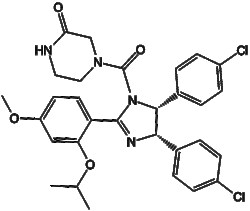 Apexbio Technology LLC&nbsp;Nutlin-3a chiral 675576-98-4 200mg