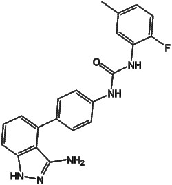 Apexbio Technology LLC Linifanib (ABT-869) 796967-16-3 10mM (in 1mL DMSO)