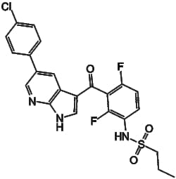 Apexbio Technology LLC&nbsp;Vemurafenib (PLX4032, RG7204) 918504-65-1 10mM (in 1mL DMSO)