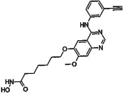 Apexbio Technology LLC&nbsp;CUDC-101 1012054-59-9 10mM (in 1mL DMSO)