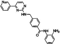 Apexbio Technology LLC&nbsp;Mocetinostat (MGCD0103, MG0103) 726169-73-9 10mM (in 1mL DMSO)
