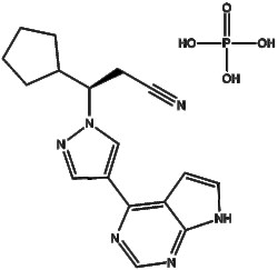 Apexbio Technology LLC&nbsp;Ruxolitinib phosphate 1092939-17-7 100mg