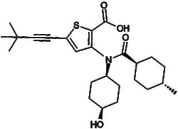 Apexbio Technology LLC&nbsp;VX-222 (VCH-222, Lomibuvir) 1026785-59-0 50mg