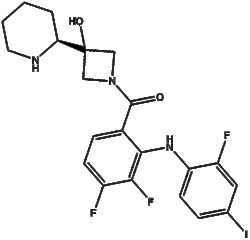 Apexbio Technology LLC&nbsp;Cobimetinib 934660-93-2 10mM (in 1mL DMSO)