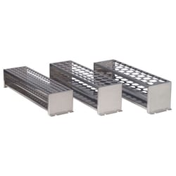 Chemglass Life Sciences&nbsp;Rack, Test Tube, for Shaking Incubators, Holds (60) 18-20mm Tubes