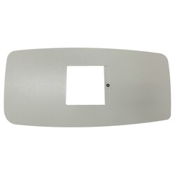 Chemglass Life Sciences Visor Cover with Door, Aluminum, Supplied with Command Strips, for Stackable Incubators
