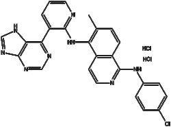 Apexbio Technology LLC B-Raf inhibitor 1 dihydrochloride 1191385-19-9 100mg,