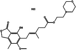 Apexbio Technology LLC&nbsp;Mycophenolate mofetil hydrochloride 116680-01-4 200mg