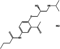 Apexbio Technology LLC&nbsp;Acebutolol HCl 34381-68-5 10mM (in 1mL DMSO)