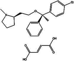 Apexbio Technology LLC Clemastine Fumarate 14976-57-9 200mg, Quantity: