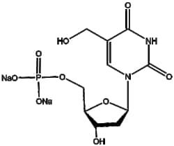 Apexbio Technology LLC&nbsp;5-Hydroxymethyl-2'-deoxyuidine-5-monophosphate, disodium salt 5238-86-8(fee acid) 10mg