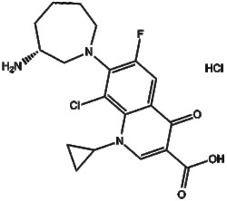 Apexbio Technology LLC&nbsp;Besifloxacin HCl 405165-61-9 500mg