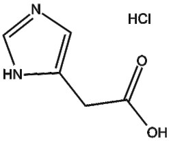 Apexbio Technology LLC&nbsp;Imidazole-4(5)-acetic Acid Hydrochloride 3251-69-2 1g