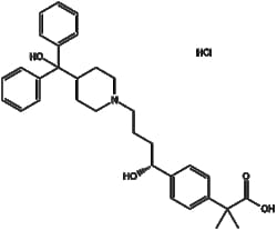 Apexbio Technology LLC Fexofenadine HCl 153439-40-8 10mM (in 1mL DMSO),