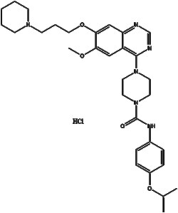 Apexbio Technology LLC&nbsp;Tandutinib (MLN518) HCl 387867-13-2 (free base) 200mg