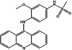 Apexbio Technology LLC&nbsp;Amsacrine 51264-14-3 200mg
